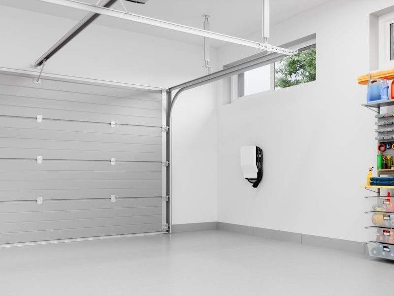 Empty garage after cleanout in Glendora, CA